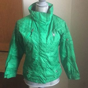 Spyder girls ski jacket